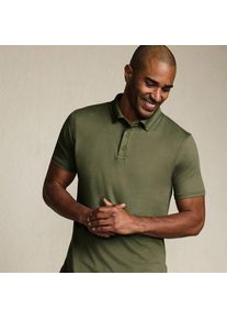 LANDS' END Performance-Poloshirt f&uuml;r Herren, Herren, size: regular, Gr&uuml;n, Elasthan/Polyester-Mischung, by Lands' End