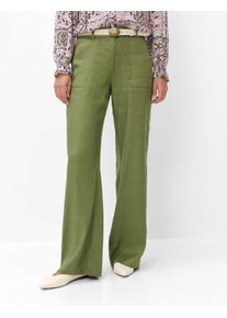 Brax Damen Palazzohose Style MAINE, gr&uuml;n, Gr. 32