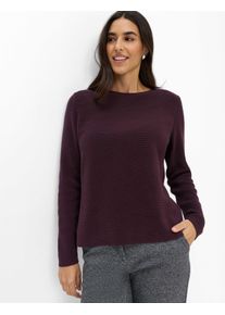 Brax Damen Strickpullover Style LESLEY blackberry violet, dunkles lila, Gr. 34