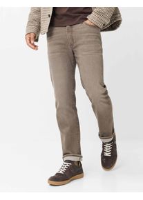 Brax Herren Five-Pocket-Hose Style CLINT CHOCOLATE, denim dunkelbraun, Gr. 48/32