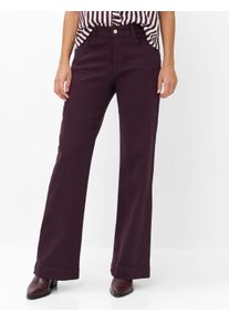 Brax Damen Five-Pocket-Hose Style MAINE BLACKBERRY VIOLET, denim dunkles lila, Gr. 32