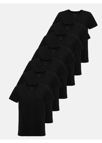 Tazzio Herren T-Shirt V-Ausschnitt 7er-Pack
