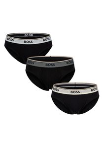 BOSS Pack 3 Herren Slips Baumwoll-Stretch 50531681