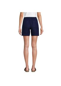 LANDS' END Leinen-Schlupfshorts f&uuml;r Damen in Petite-Gr&ouml;&szlig;e, Damen, size: petite, Blau, Leinen, by Lands' End