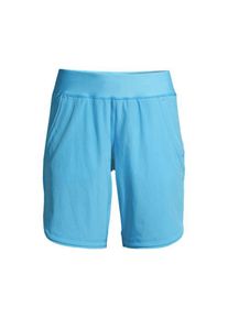 LANDS' END Badeshorts 23 cm f&uuml;r Damen in Plus-Gr&ouml;&szlig;e, Damen, size: plus, Blau, Polyester-Mischung, by Lands' End
