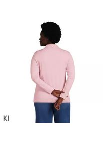 LANDS' END Supima-Poloshirt mit langen &Auml;rmeln f&uuml;r Damen in Plus-Gr&ouml;&szlig;e, Damen, size: plus, Pink, Baumwolle, by Lands' End