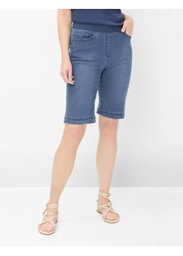 Raphaela by Brax Damen Bermuda Style PAMINA BERMUDA STONED SLIGHTLY USED, denim blau, Gr. 42