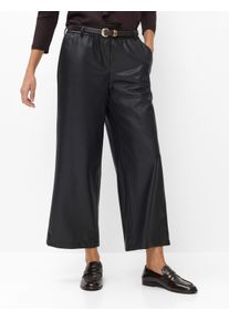 Brax Damen Culotte Style MAINE S BLACK, schwarz, Gr. 48K