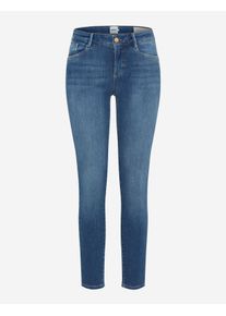 Brax Damen Five-Pocket-Hose Style ANA USED REGULAR BLUE, denim blau regular, Gr. 46L