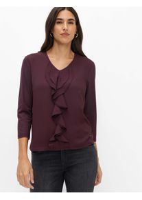 Brax Damen Shirt Style CLARISA M blackberry violet, dunkles lila, Gr. 46