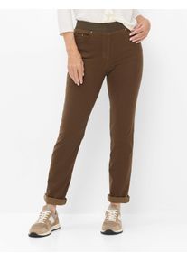 Raphaela by Brax Damen Schlupfhose Style PAMINA HAZELNUT, braun, Gr. 46