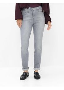 Raphaela by Brax Damen Five-Pocket-Hose Style LUCA GREY USING & BUFFIES, denim grau, Gr. 40K