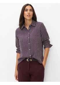 Brax Damen Bluse Style VICA blackberry violet, dunkles lila, Gr. 42