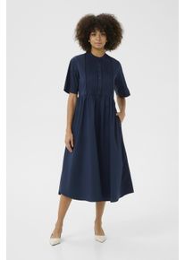 Culture Kleid Weibliche Silhouette Blaue Iris blue