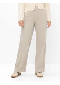 Brax Damen Cordhose Style MAINE DARK ECRU, hellbeige, Gr. 38K