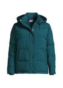LANDS' END Wasserabweisende Daunenjacke f&uuml;r Damen, Damen, size: regular, Blau, Nylon, by Lands' End