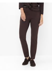 Raphaela by Brax Damen Schlupfhose Style LILLYTH DARK CHOCOLATE, dunkelbraun, Gr. 44K