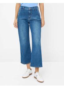 Brax Damen Culotte Style MAINE S, denim blau, Gr. 38