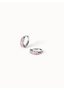 PURELEI Pink Love Ohrringe mit Zirkonia Steinen