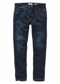 Replay Herren Jeans Anbass Power Stretch Blau 90 % Baumwolle, 8 % Polyester, 2 % Elasthan
