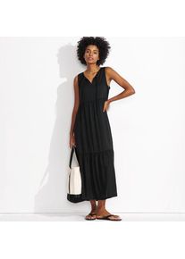 LANDS' END Maxi Strandkleid f&uuml;r Damen, Damen, size: regular, Pink, Baumwolle Modal, by Lands' End
