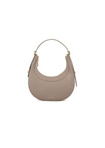 Coccinelle Mini Hobo Tasche Warmes Taupe
