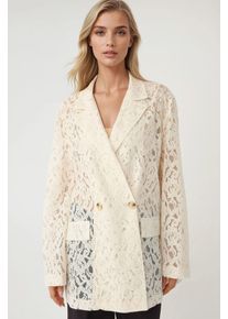 Florale Spitze Langarmjacke Pika Kollektion