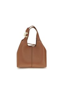 Coccinelle Braune Kalbsleder Bos Taurus Handtasche