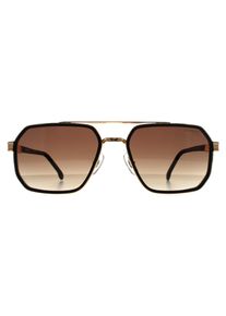 Carrera Rectangle Mens Matte Schwarz Gold Schwarz Braun Gr&uuml;n Anti Reflex 1069/S