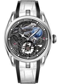 Invicta Celestial 70140 Herrenuhr - Automatisches Uhrwerk - Edelstahl mit silbernem Zifferblatt - 44 mm