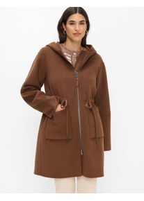 Brax Damen Mantel Style HOPE nougat, braun, Gr. 48