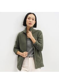LANDS' END Anyweather Fleece-Jacke in Plus-Gr&ouml;&szlig;e, Damen, size: plus, Gr&uuml;n, Polyester, by Lands' End