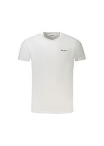 Pepe Jeans Bianco Baumwoll-Herren T-Shirt