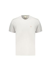 Calvin Klein Graues Baumwoll-Herren-T-Shirt