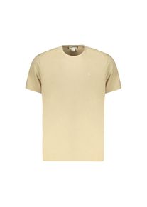 Calvin Klein Beiges Baumwoll-Herren-T-Shirt