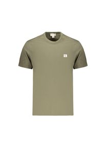 Calvin Klein Gr&uuml;nes Baumwoll-Herren-T-Shirt