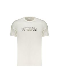Calvin Klein Wei&szlig;es Baumwoll-T-Shirt f&uuml;r Herren