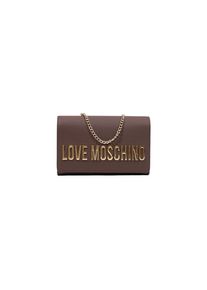 Love Moschino Braune Polyethylen-Handtasche