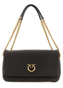 Pinko Braune Lammleder Schultertasche