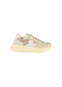 Blauer Beiger Polyurethan Damen Sneaker