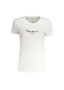 Pepe Jeans Bianco Baumwolle Damen T-Shirt