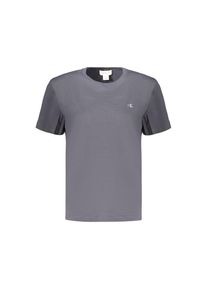 Calvin Klein Graues Baumwoll Damen T-Shirt