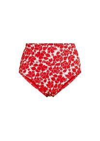 LANDS' END Bikinihose zum Umschlagen, High Waist, f&uuml;r Damen, Damen, size: regular, Rot, Nylon-Mischung, by Lands' End