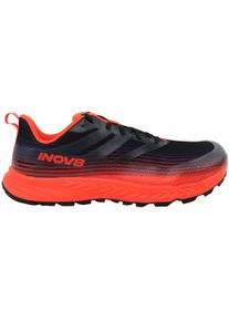 inov-8 Trailfly Speed Herren Schwarz/Feuriges Rot Laufschuhe (Breite Passform)