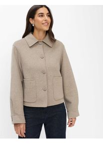 Brax Damen Jacke Style HANNAH warm greige, hellbraun, Gr. 40