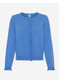 Brax Damen Strickjacke Style ANN blue heaven, Blau, Gr. 48