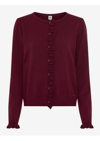Brax Damen Strickjacke Style ANN blackberry violet, dunkles lila, Gr. 38
