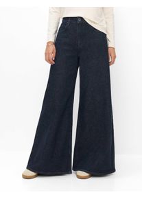 Brax Damen Five-Pocket-Hose Style MARCH CLEAN RAW BLUE, denim dunkelblau, Gr. 32