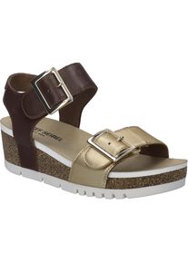 Josef Seibel Damen Sandale Quinn 02 in gold-kombi