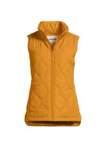 LANDS' END Isolierte Steppweste FeatherFree f&uuml;r Damen in Petite-Gr&ouml;&szlig;e, Damen, size: petite, Gelb, Polyester, by Lands' End